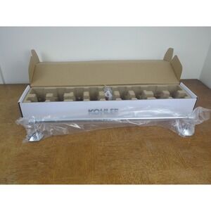 KOHLER OCCASION 24" Single Towel Bar‎ Straight Metal Chrome 27061-CP - NEW
